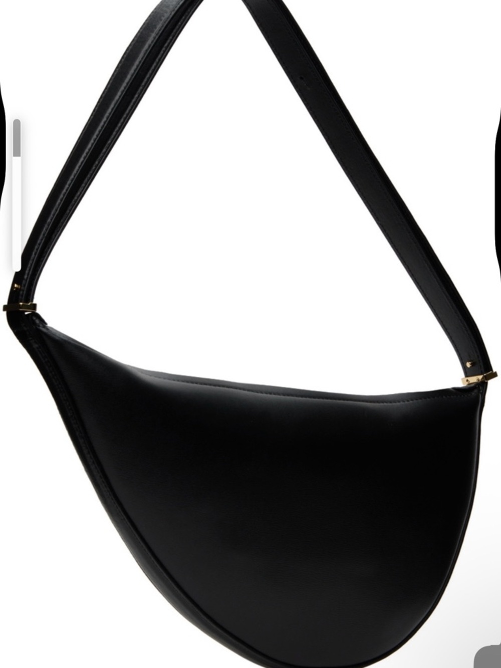 TOTEME Black Scooped Sling Bag - Picture 9 of 17